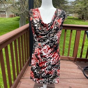 MSK dress with a snakeskin print. Size M